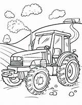 Tractor Pages sketch template