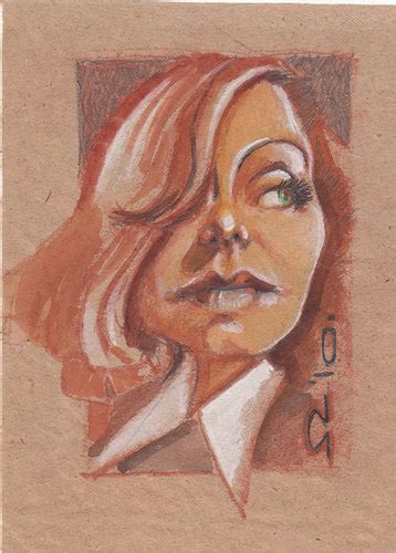 Greta Garbo By Zed Famous People Cartoon Toonpool