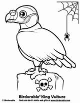 Birdorable Vulture sketch template