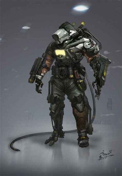 Pin By Aerocarrier Aero On Exo Suit Sci Fi Concept Art