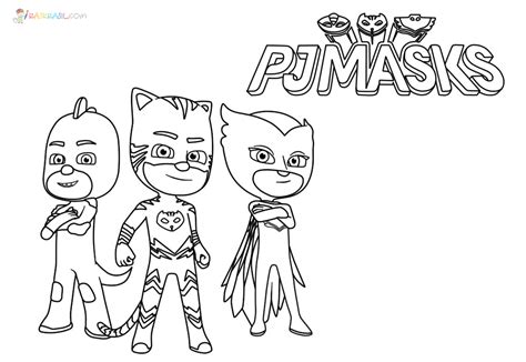 pj mask car coloring coloring pages