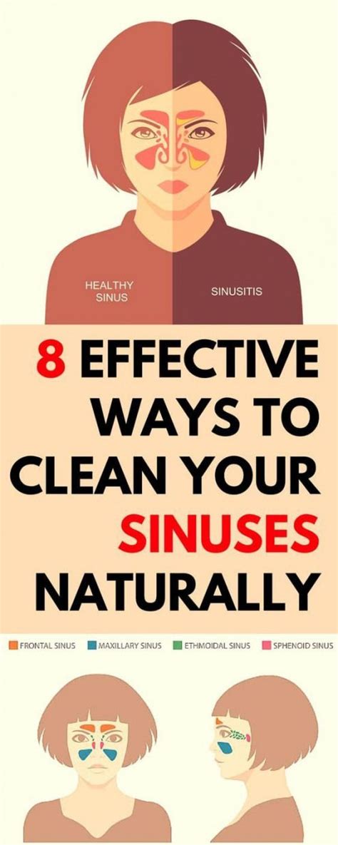 effective ways  clean  sinuses naturally reflexology