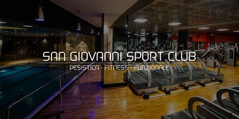 san giovanni sport club palestra fitness funzionale  roma