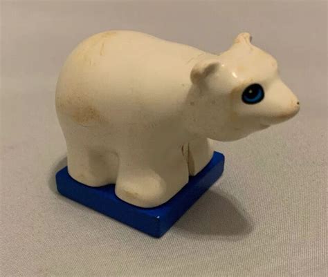 lego duplo figure polar bear ebay