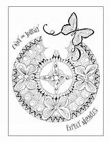 Coloring Pages Recovery Inkspirations Adult Books Motivational Quote Butterfly Colouring Printable Sheets Quotes Inspirational Book Adults Unleash Time Mandala sketch template