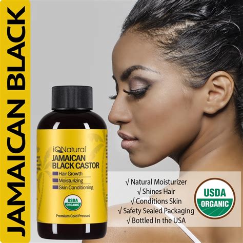 Jamaican Black Castor Oil Usda Certified Organic Made In The Usa