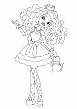 Ever Coloring After High Pages Madeline Raven Printable Print Queen Hatter Apple Getdrawings Colorpages Kids Admin Posted Getcolorings Choose Board sketch template