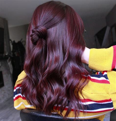 Pin By Adriana Rc On Uñas Hair Color Plum Wine Hair Color Wine Hair