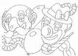 Karneval Kleurplaten Clowns Ausmalbild Malvorlage Colorier Evenements Fetes Stimmen sketch template