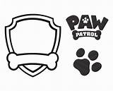 Paw Patrol Logo Svg Silhouette Cricut Clip Badge Template Coloring Birthday  Pages Cutting Printable Vector Dxf Patrouille Etsy Shirt sketch template