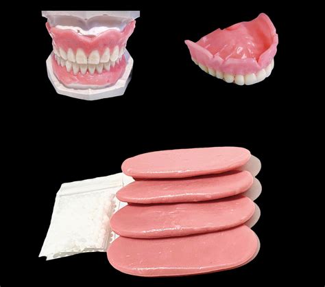 Reline Denture Adhesive Gum Material Fix Loose Denture Oral Etsy