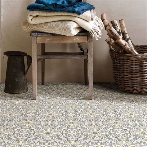 Fp2947 Antico Peel And Stick Floor Tiles By Floorpops