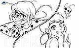 Ladybug Coloring Miraculous Kolorowanki Miraculum Biedronka Kot Kwami Mytopkid Wydrukuj Darmo Jej Wizerunek sketch template