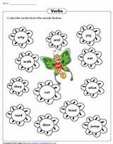 Verb Verbs Mathworksheets4kids Irregular Excite Engage sketch template