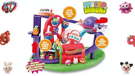moshi monsters micro moshi theme park toy review unboxing youtube