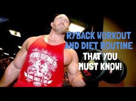 ryback workout  diet plan   big guy  stay  form youtube