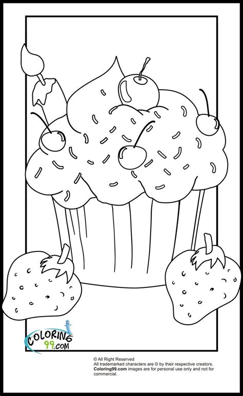 cupcake coloring pages cupcake coloring pages cool coloring pages