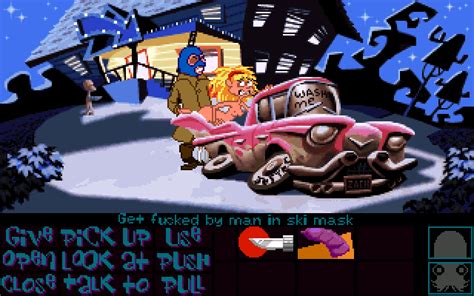 Rule 34 Animated Blargsnarf Car Day Of The Tentacle Female Laverne