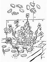 Krusty Krab Spongebob Patty Krabby Crabby Colouring sketch template