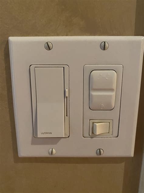 ceiling fan    light  fan controls wired    wall switch