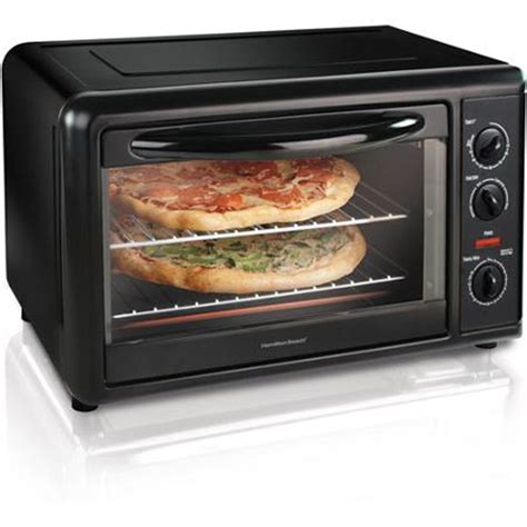 Hamilton Beach 31101 Black Convection Countertop Extra Large Toaster