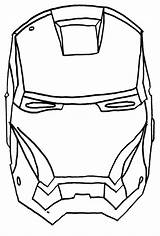 Iron Coloring Man Pages Face Getdrawings sketch template