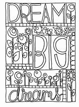 Coloring Pages Dream Doodle Sharpie Kids Big Bullet Printable Color Adult Print Getcolorings Popular Getdrawings sketch template