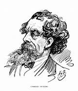Dickens Posterazzi 1854 1812 Furniss Nenglish Novelist 1870 sketch template
