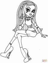 Monster Frankie Coloring High Stein Doll Pages Elfkena Colouring Printable Dolls Drawing Super Sheets Print Deviantart Paper Lineart Manga Drawings sketch template