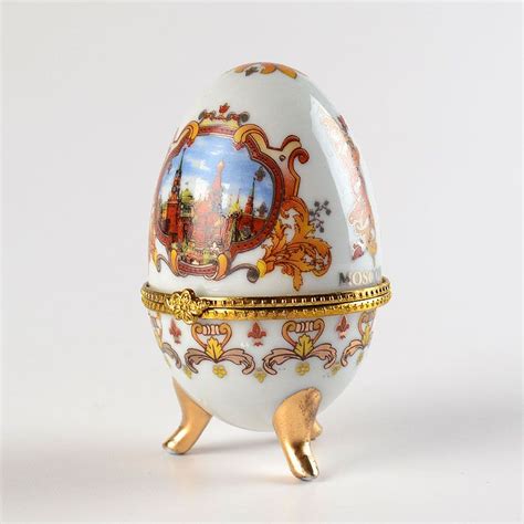 Moscow Souvenir Egg Box Egg Box Russian Eggs Russian Folk Art