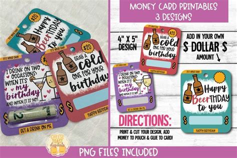 pin  printable money cards png