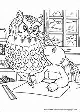 Franklin Coloring Pages Turtle Printable Teacher Colouring Book Kindergarten School Coloriage Owl Board Kids Ausmalbild Sheets Ausmalen Zum Preschool Owls sketch template