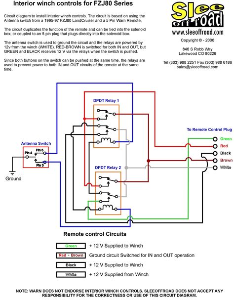 traveler remote winch control diagram wiring diagram image