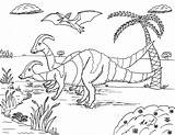 Worksheet Coloring Pages Robin Great Parasaurolophus sketch template