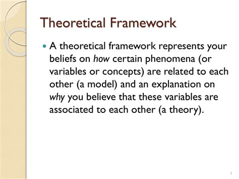 theoretical framework research seminar ii
