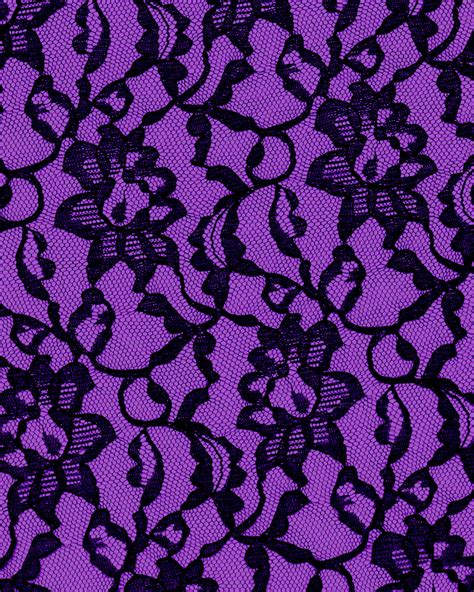 black  purple lace
