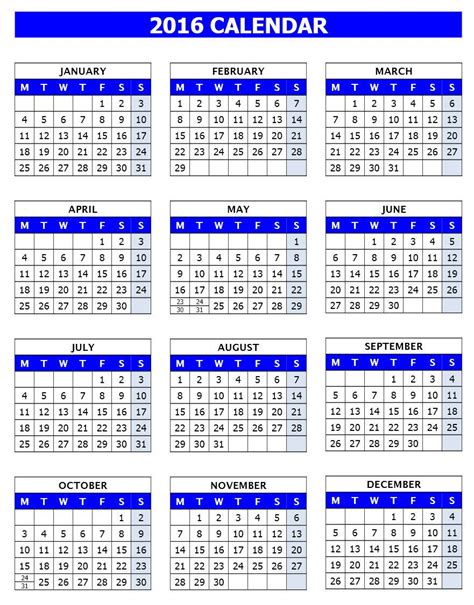 2016 calendar templates open office templates