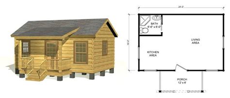 small log cabins floor plans  home plans design