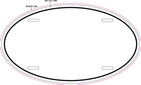 oval template printable