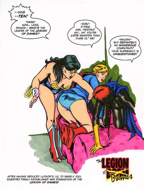 Justice League Lesbian Transformation Spanking Superhero