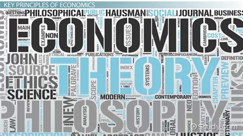 economics overview principles elements video lesson transcript