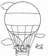 Mongolfiera Aereo Balloon Mongolfiere Aerei Flugzeuge Stampare Trasporto Transportmittel Disegnidacolorare Mezzi Seguito Malvorlage Kategorien sketch template