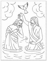 Colorat Domnului Botezul Planse Boboteaza Legenda Dragobete Lucru Simboluri Iordan Ianuarie Universdecopil sketch template