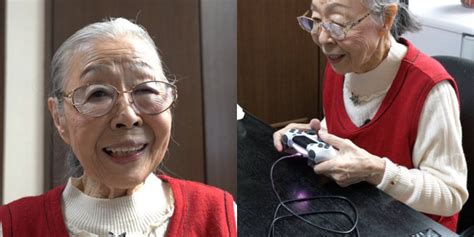 japanese grandma 90 who loves grand theft auto v crowned world s