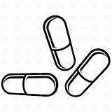 Capsule Clipart Pills Clip Pill Tablet Vector Medicine Capsules Cartoon Use Coloring Symbolic Medical Healthcare Cliparts Presentations Websites Reports Powerpoint sketch template