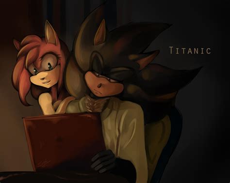 shadow and amy titanic by crazysonyathechaos on deviantart