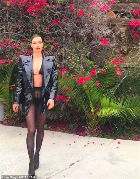 irina shayk goes nude as she poses with nothing but a