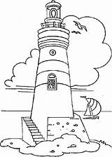 Coloring Lighthouse Pages Boat Guard Coast Printable Color Print Nautical Sailing Realistic Drawing Kids Ferry Book Getcolorings Online Transportation Getdrawings sketch template