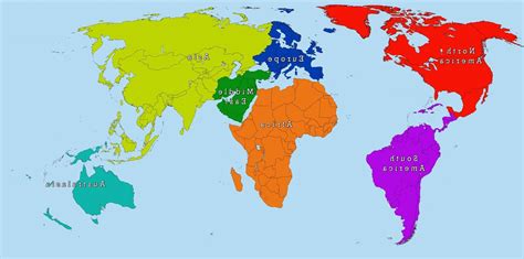 world map  countries   world map continents continents  images