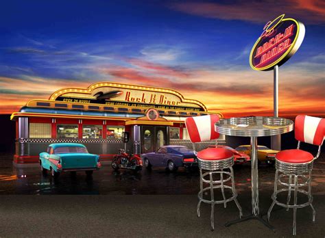 vintage  wallpapers top  vintage  backgrounds wallpaperaccess  diner retro